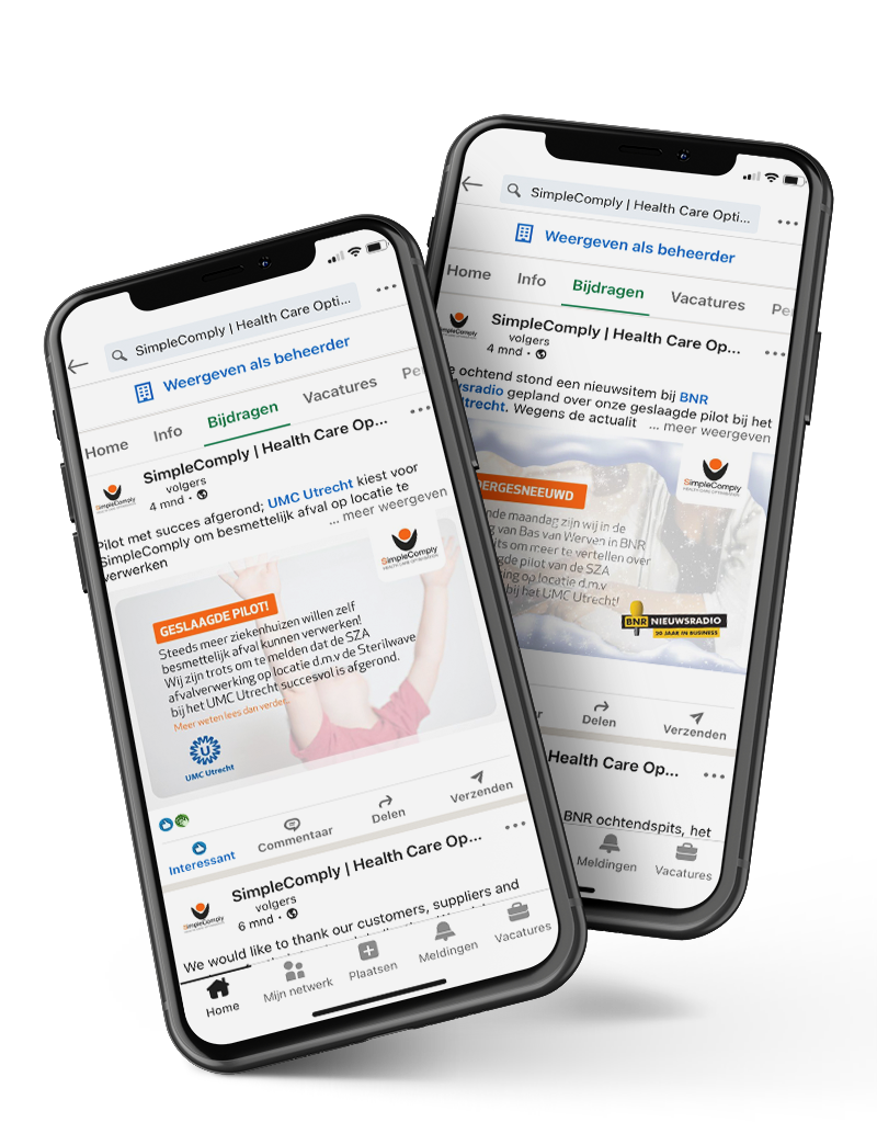 Social media beheer | SimpleComply