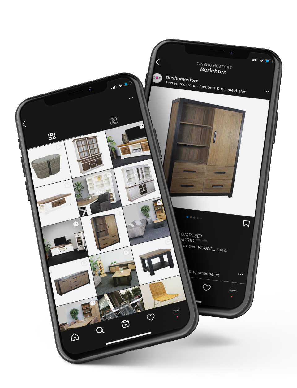 Social media beheer Tins Homestore